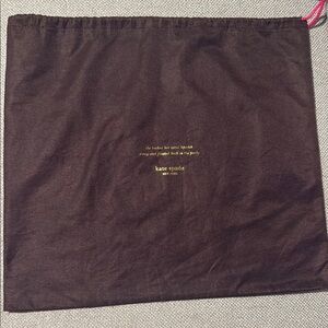 Kate Spade Brown Dustbag 19x17